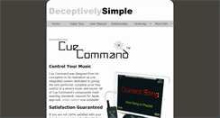 Desktop Screenshot of deceptivelysimple.com